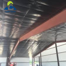 عزل الاسطح باستخدام رولات عزل لاينر PVC